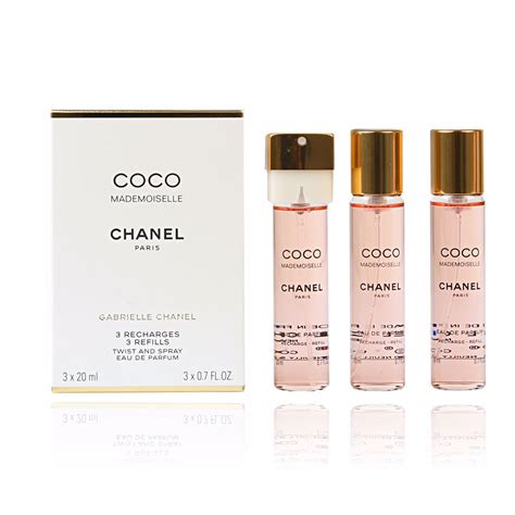 chanel coco mademoiselle recharge refill|Chanel Coco Mademoiselle 3 refills.